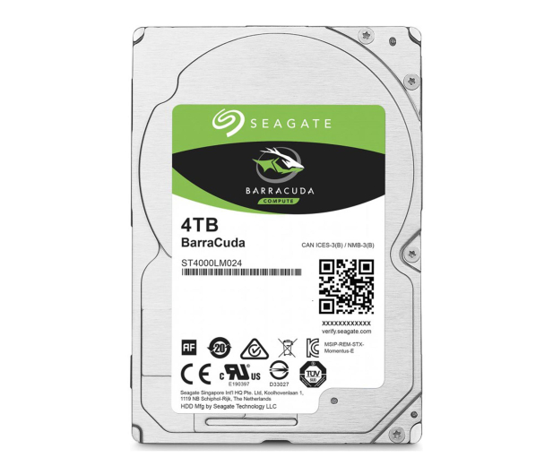 SEAGATE BarraCuda 4TB 2,5'' ST4000LM024 - 1189893 - zdjęcie 2